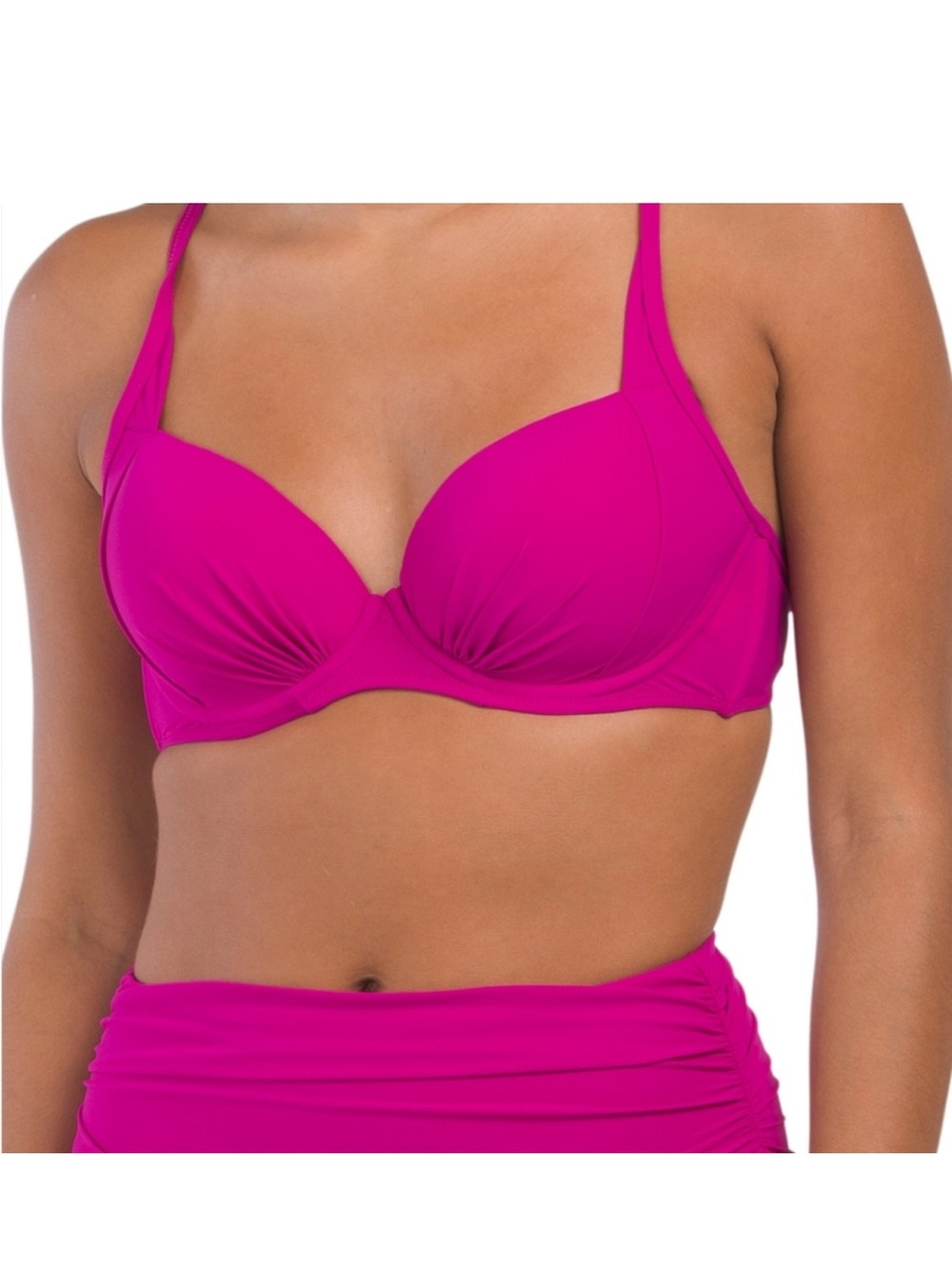 Profile‎ by Gottex Tutti Frutti D-Cup Push Up Bikini Top